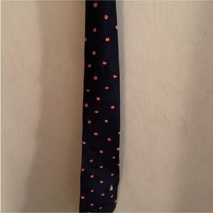 Halloween Alynn Vintage Pumpkin Tie 100% Silk